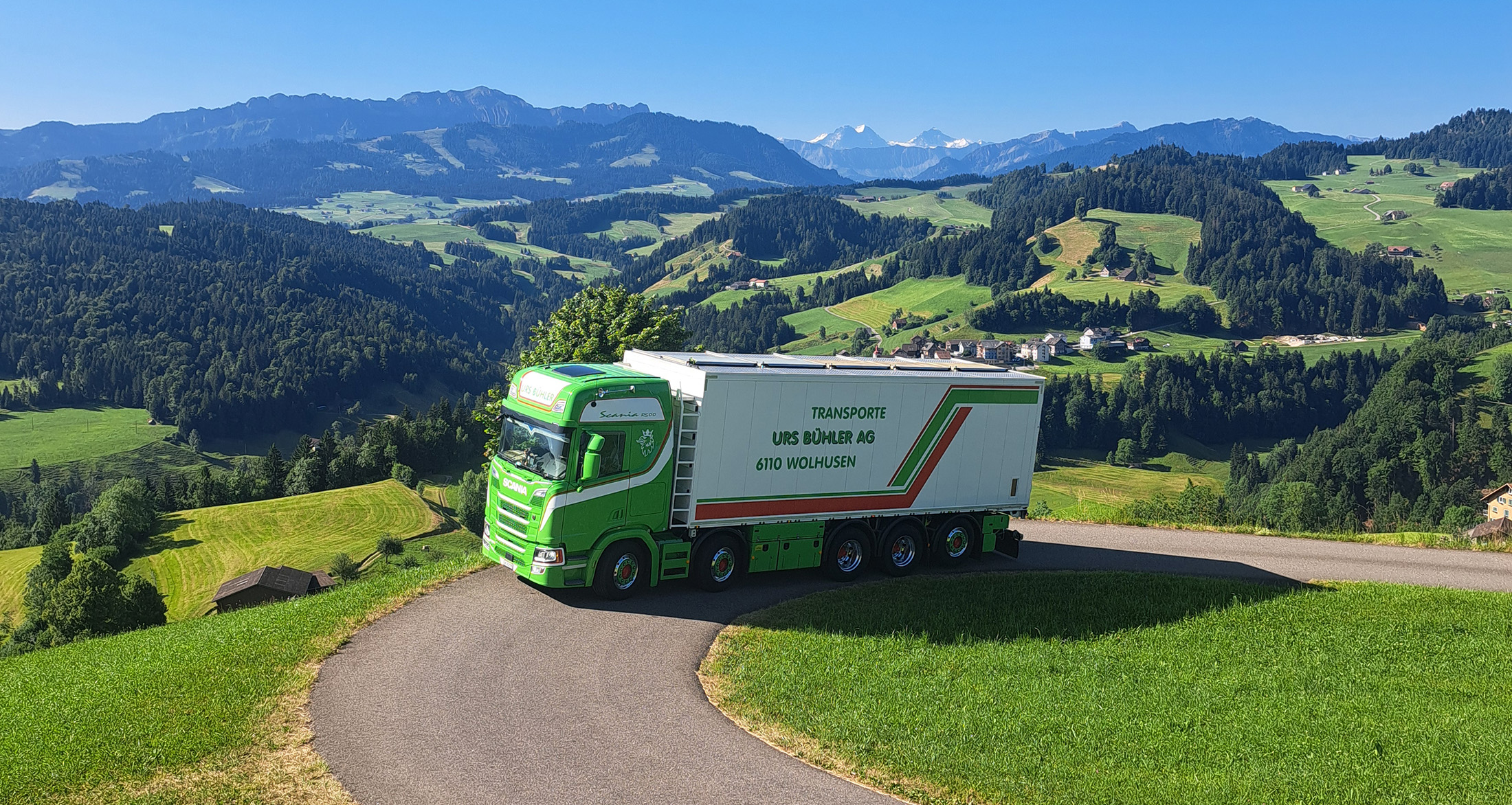 Scania R 500 / 451 Lastwagen Panorama