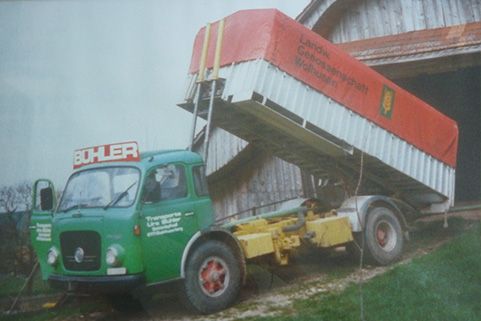 Alter Lastwagen Bühler Transporte