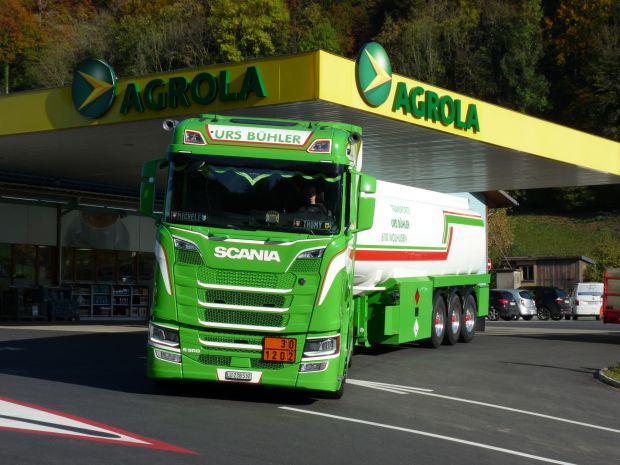 Treibstoff Transport